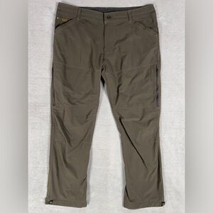 Kuhl Silencr Guide Pants Men's 38x32 Dark Roast Outdoor Hiking Gorpcore 5162